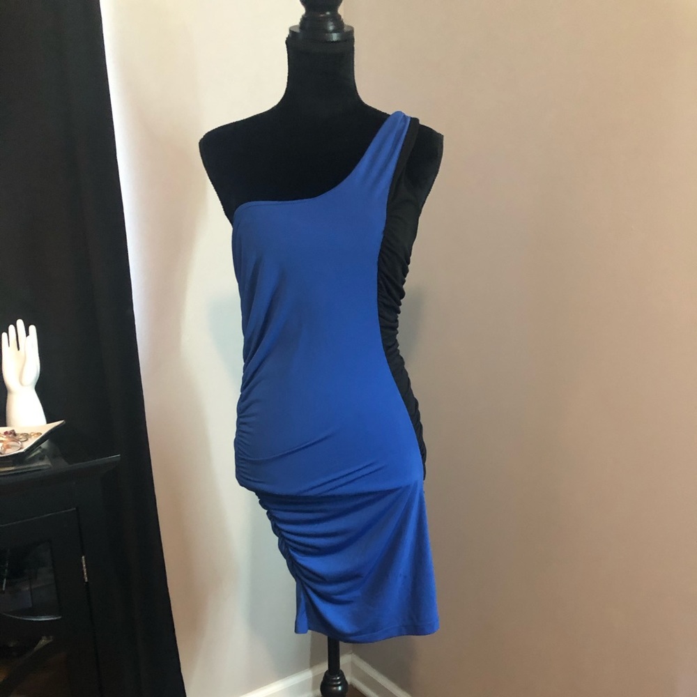 NWT Asymmetrical midi dress!
